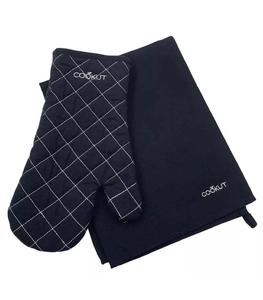 Cookut - Gant et Torchon Graphite - Noir