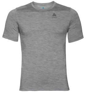 T-Shirt à manches courtes Natural Merino Warm - Grey Melange Grey Mela
