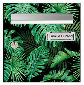 Sticker pour boîte aux lettres, Plantes tropicales