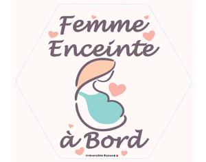 IRREVERSIBLE BIJOUX Adhésif femme enceinte à bord