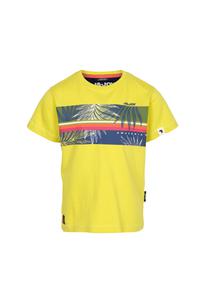 Citroengeel jongens T-shirt met motief