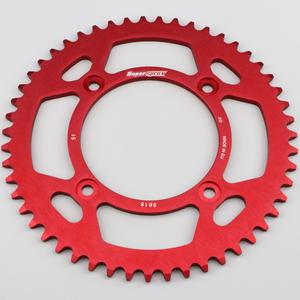 Couronne 51 dents alu 420 Beta RR 50 Supersprox rouge