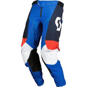Scott 450 Angled 2023 Pantalon de motocross, gris-bleu, taille 34