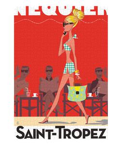 Image Republic - Puzzle Monsieur Z Saint Tropez - Rouge