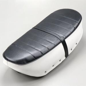 Selle noire et blanche complète TNT Motor City, Skyteam Dax 50 4T