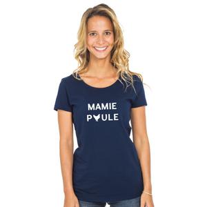 T-shirt Femme - Mamie Poule 2 Waf - Rose Chiné - Taille XL