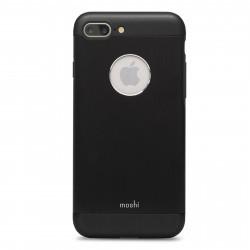 Moshi - Coque renforcée alu brossé Moshi Armour Noir Apple Smartphones iPhone 7 Plus Renforcée Aluminium 34-50€ Moshi