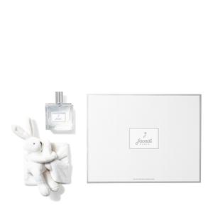 Jacadi Coffret Le Bébé Coffret eau de senteur Le Bébé 100ml et son doudou lapin Coffret eau de toilette 100ml et doudou lapin