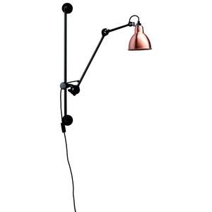 Lampe Gras N°210-Applique hauteur réglable acier H78cm Cuivre