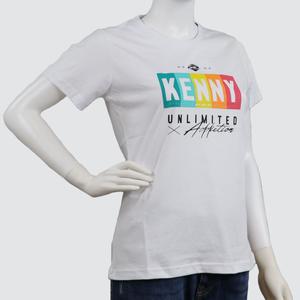Tee-shirt femme Kenny Rainbow blanc