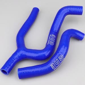 Durites de refroidissement KTM SX-F, Husqvarna FC, FE 350 (depuis 2019) Bud Racing bleues