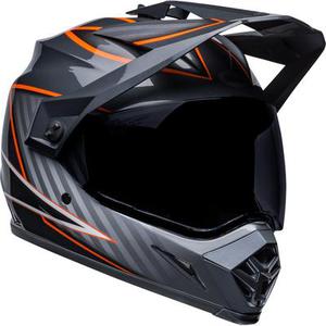 Bell MX-9 Adventure MIPS Dalton Casque de motocross, noir-orange, taille L