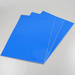 Stickers adhésifs vinyl Blackbird bleus 47x33 cm (jeu de 3 planches)
