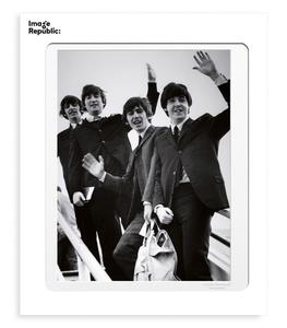 Image Republic - Affiche "Les Beatles en 1964" 40 x 50 cm - Blanc