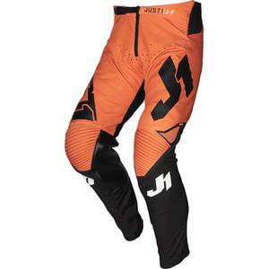 Just1 J-Flex Pantalon Motocross Jeunesse, noir-orange, taille 40