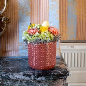 Composition Carla et cache-pot - le Jardin des Fleurs