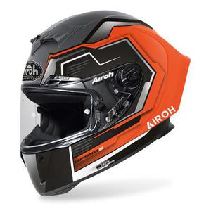 Airoh GP 550S Rush Casque, noir-orange, taille XS