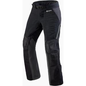 Revit Stratum GTX pantalon textile de moto imperméable, noir-gris, taille L