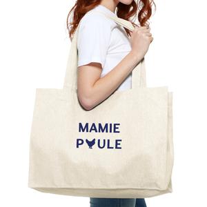 Grand Cabas Mamie Poule 2 Waf - Naturel - Taille TU