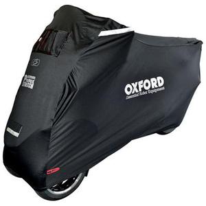 Oxford Protex Stretch-Fit Outdoor MP3 Housse de moto, noir