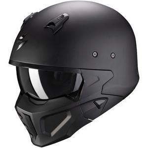 Scorpion Covert-X Solid casque, noir, taille L