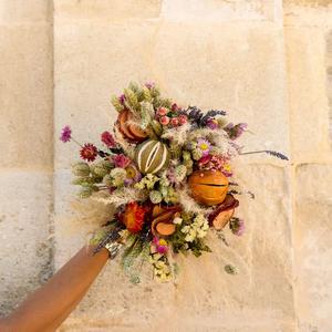 Bouquet Sisteron - Fleurs et fruits séchés - Le Jardin des Fleurs
