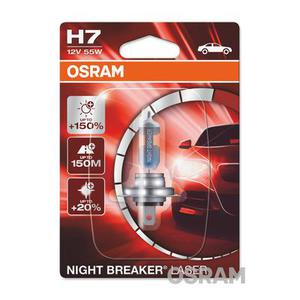 OSRAM Ampoule OSRAM Night Breaker Laser H7 12V 55W - x1, blanc