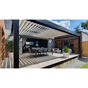 Pergola bioclimatique rétractable L6015mm x A3000mm