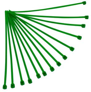 Collier de serrage nylon 4,8x300 mm Racetech verts