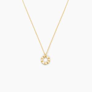 Collier Eclats Solaires Or Jaune