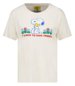 Swildens - Femme - S - Tee-shirt Eliot Snoopy - Beige