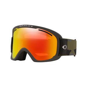 Masque de Ski O-Frame 2.0 Pro XL - Dark Brush Camo - Fire iridium + Pe