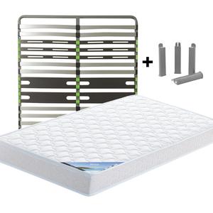 Ibiza - pack matelas + altozone 140x190 + pieds