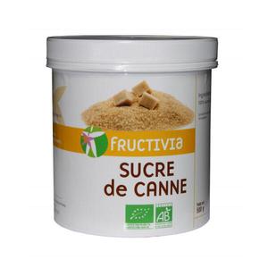 Sucre de canne roux bio (500g) - fructivia - Offre 1kg - sucre de canne roux bio (2x500g)