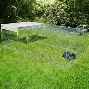 Enclos Kerbl avec dispositif anti-fugue, rectangulaire L 200 x l 100 x H 60 cm