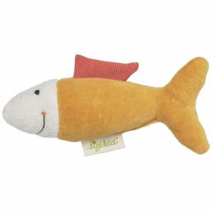 Peluche Hochet Sigikid Poisson Green 15 cm - Peluche bio