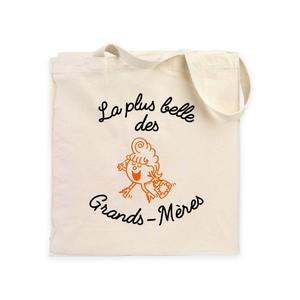 Totebag La Plus Belle Des Grands-mère - Naturel - Taille TU