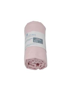 Drap housse coton bio Aquanatura - Couleur - Rose poudré, Dimensions - 160x200