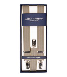 Albert Thurston - Bretelles Elastic Clip Beige - Beige