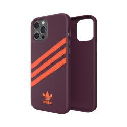 Adidas - Coque Semi-Rigide Samba - Couleur : Rouge - Modèle : iPhone 12 Pro Max