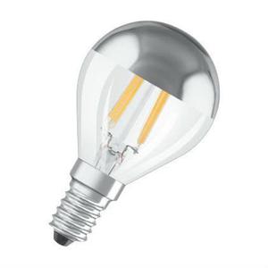 OSRAM-Ampoule LED filament standard calotte miroir argenté E14 Ø4,5cm 2700K 4W = 34W 380 Lumens