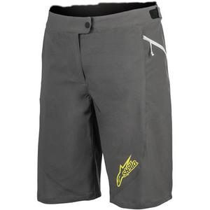 Alpinestars Stella Pathfinder Shorts de vélo pour dames, gris-jaune, taille 30 pour Femmes