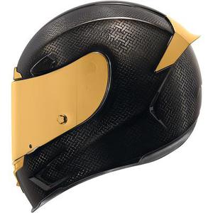 Icon Airframe Pro Carbon Gold Casque, charbon, taille S