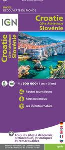Carte Touristique 86114 - Croatie, Slovénie - 1/300 000