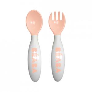 Set de 2 couverts ergonomiques 2ème âge nude