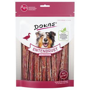 250g Friandises Dokas, canard en lamelles, canard en lamelles - Friandises pour chien