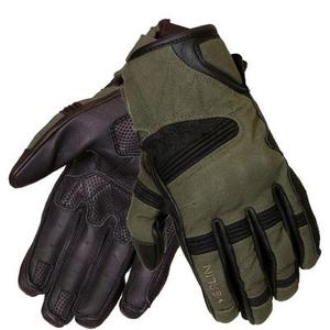 Merlin Mahala Raid D3O Gants de moto, vert, taille M