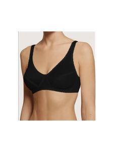 LISANZA - Soutien-gorge sans armatures noir COTON
