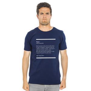 T-shirt Homme - Définition Papa - Navy - Taille L