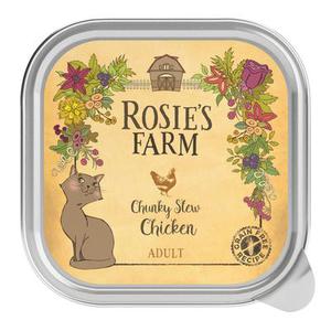 16x100g Rosie's Farm Adult poulet - Pâtée pour chat